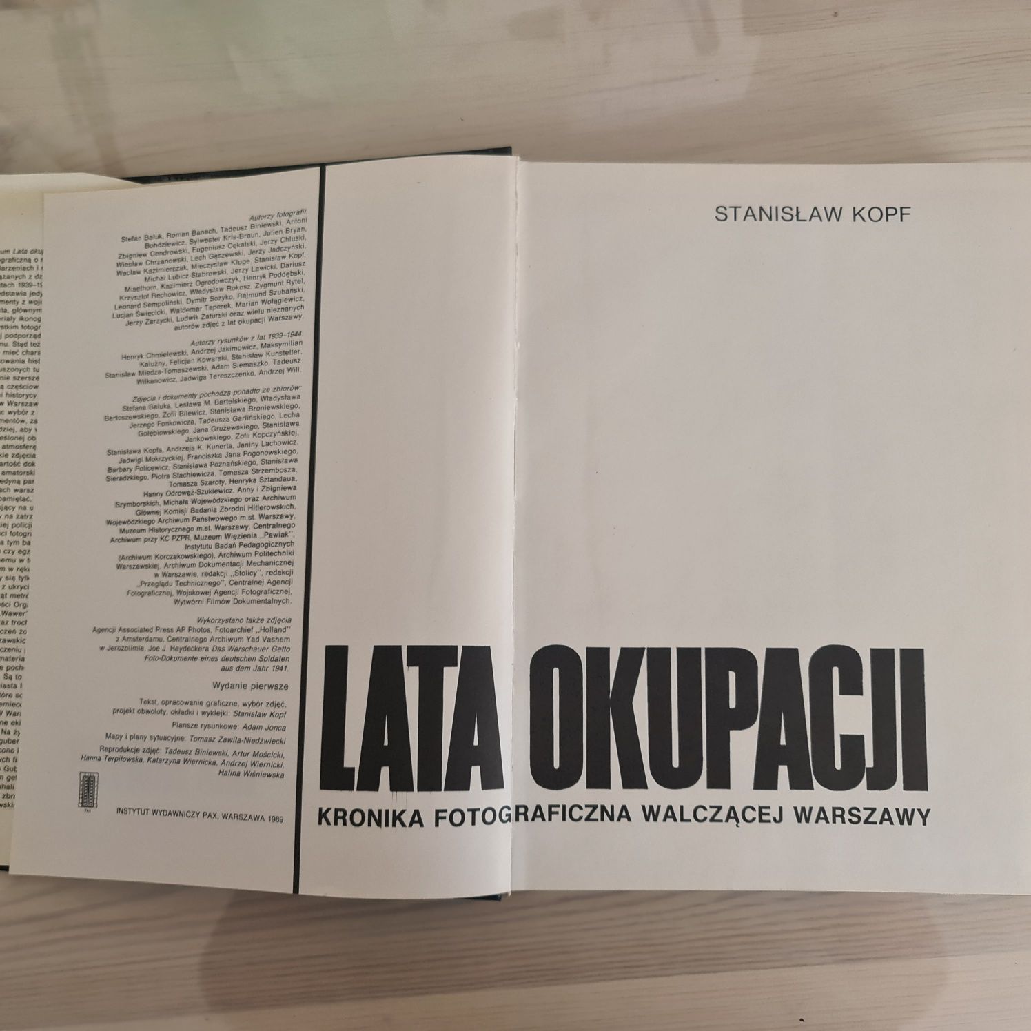 Lata okupacji Stanisław Kopf