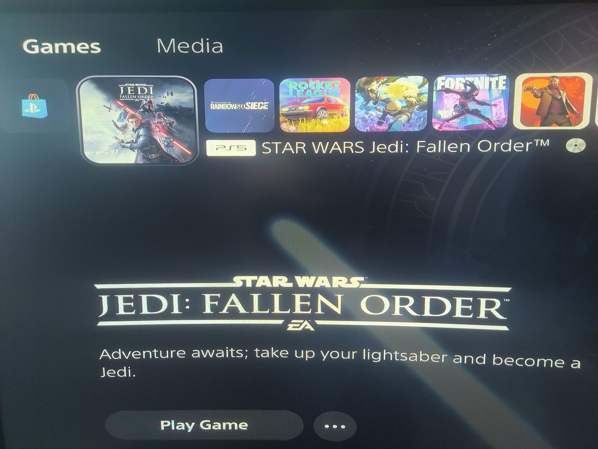 Star Wars Jedi Fallen Order PS5 (Ler Descrição)