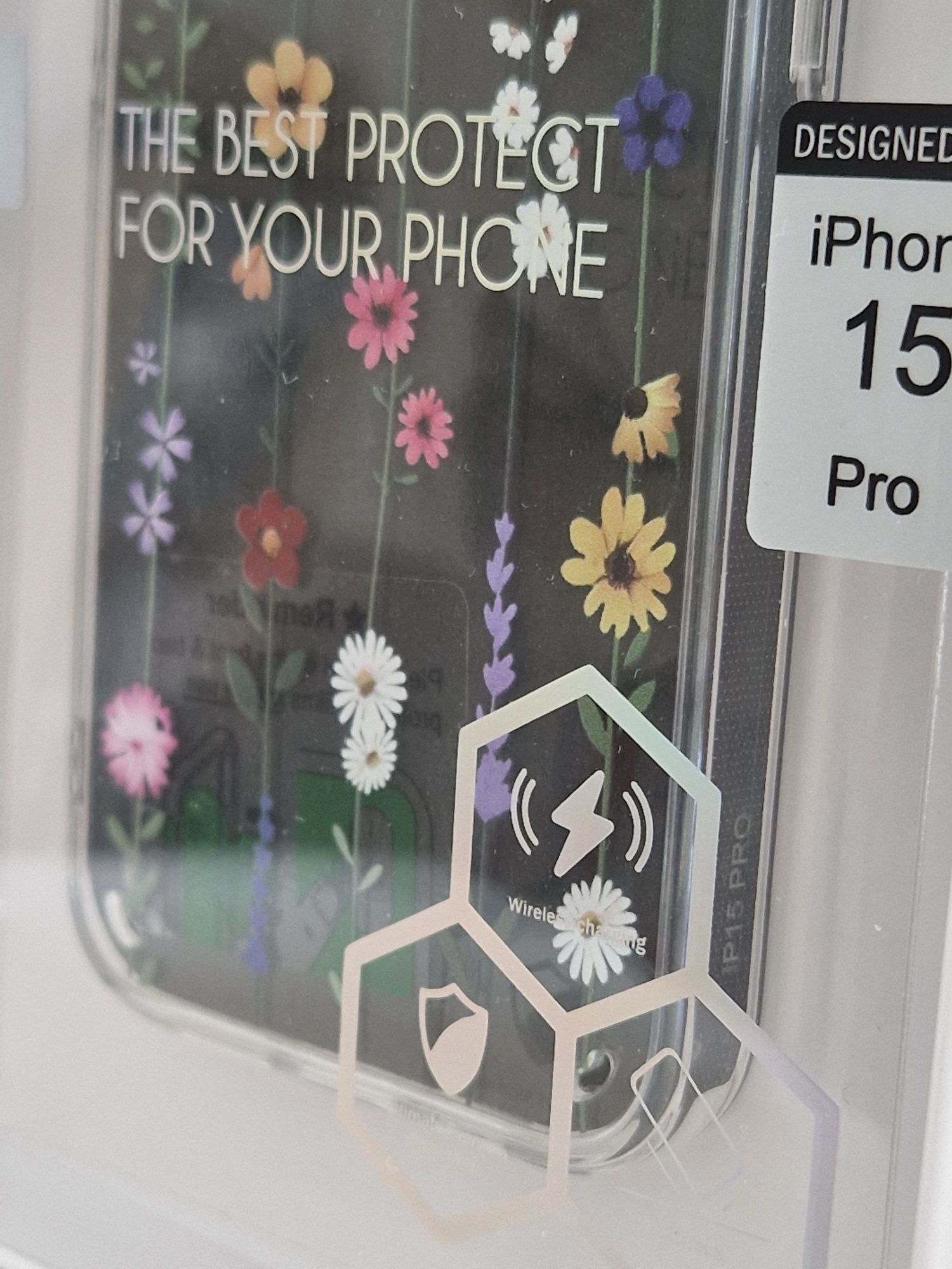 Tel Protect Flower do Iphone 15 Pro wzór 4