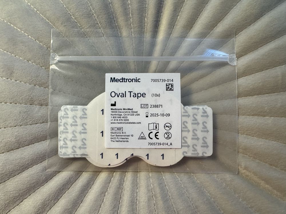 Plastry Oval Tape Medtronic 20 sztuk