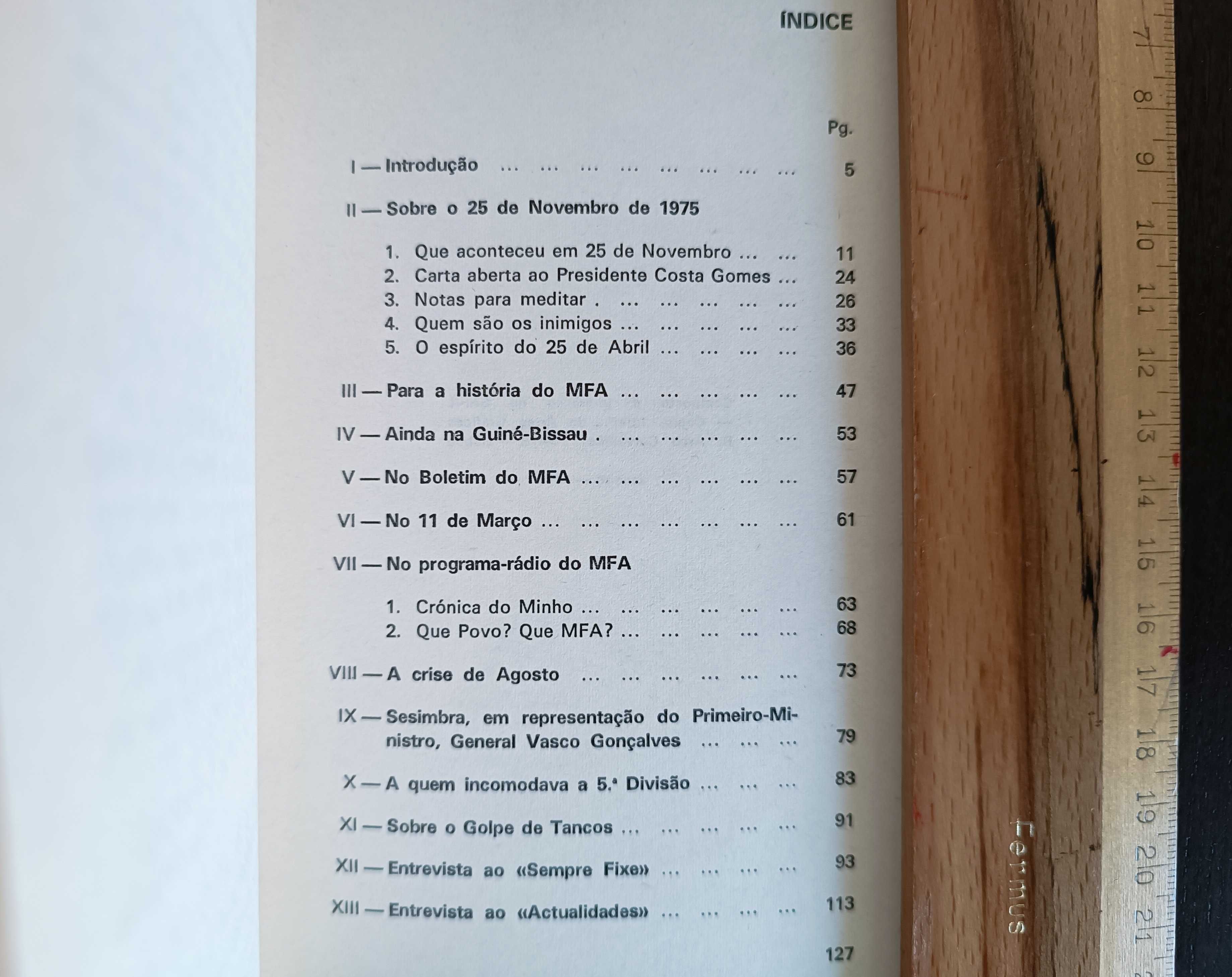 Elementos Para a Compreensão do 25 de Novembro