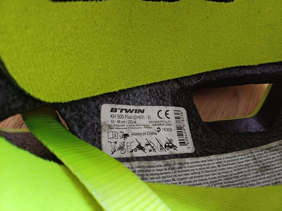 Kask rowerowy B-Twin S 53-56