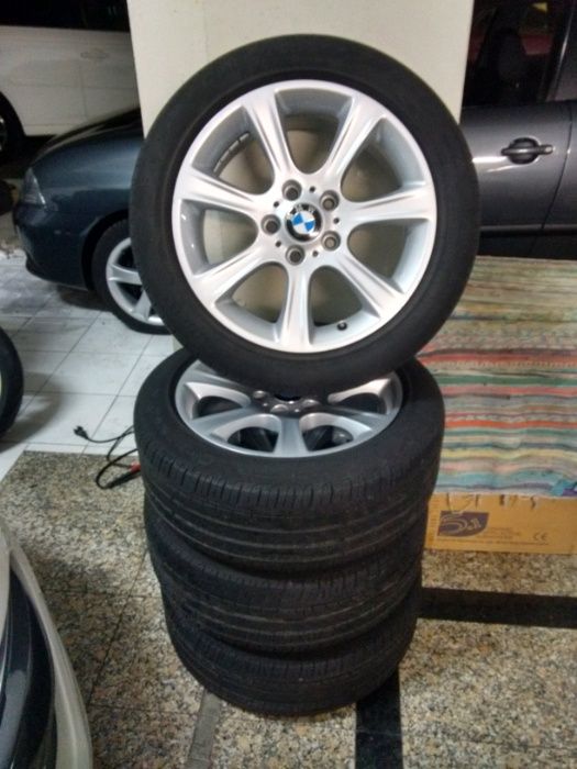 Jantes e pneus 17 BMW ,Mercedes  AUDI e Lotus originais com  pneus pir