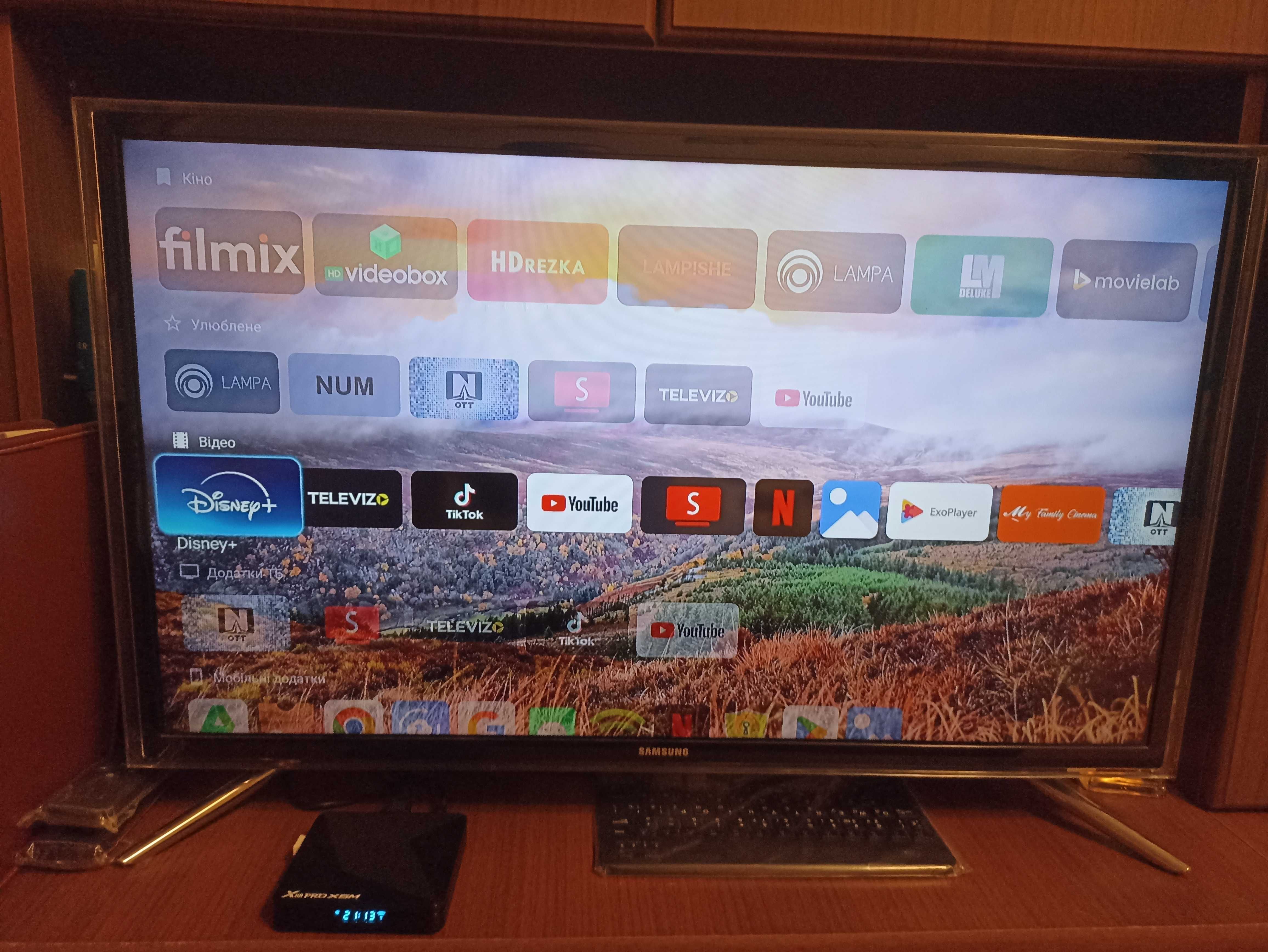 X88 Pro X5M 4/32 Гб нова налаштована ТВ приставка TV Box Android 14