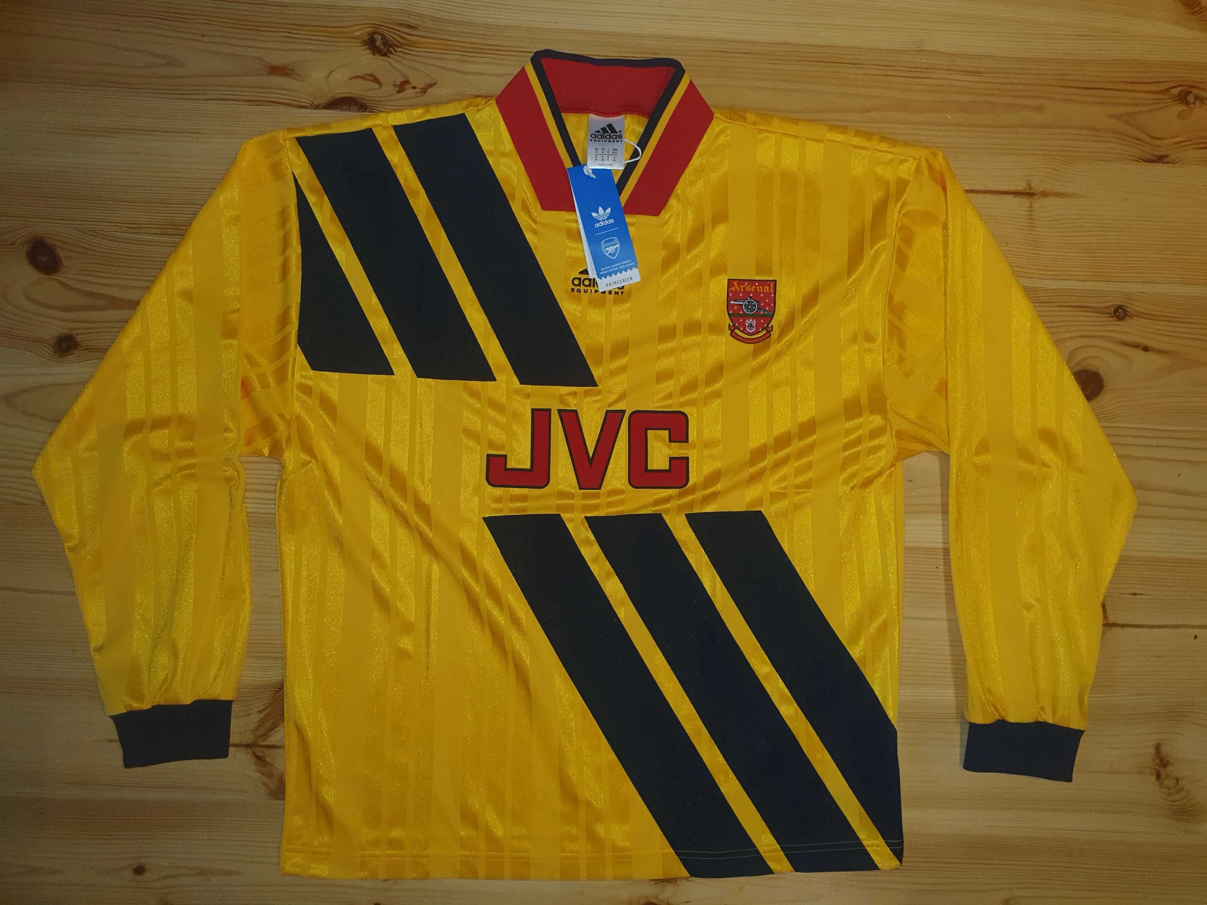 Nowa Koszulka Arsenal London 1993/1994 Retro Adidas Originals S - XXL