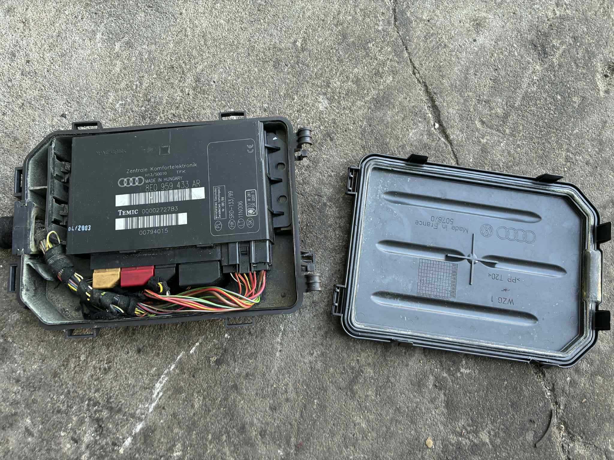 moduł komfortu audi a4 b6 b7 433AR