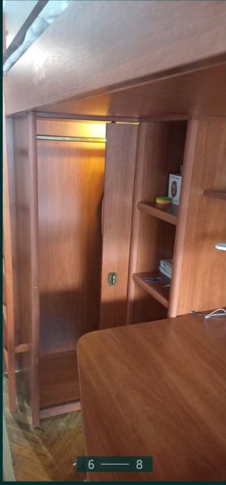 Дитяче ліжко, гірка.