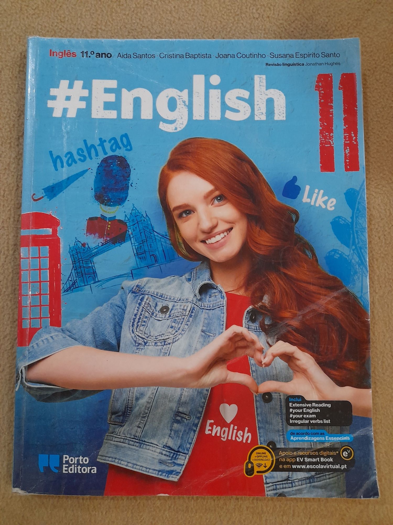 Manual e Livro de Fichas Ingles 11 ano "Engaging"