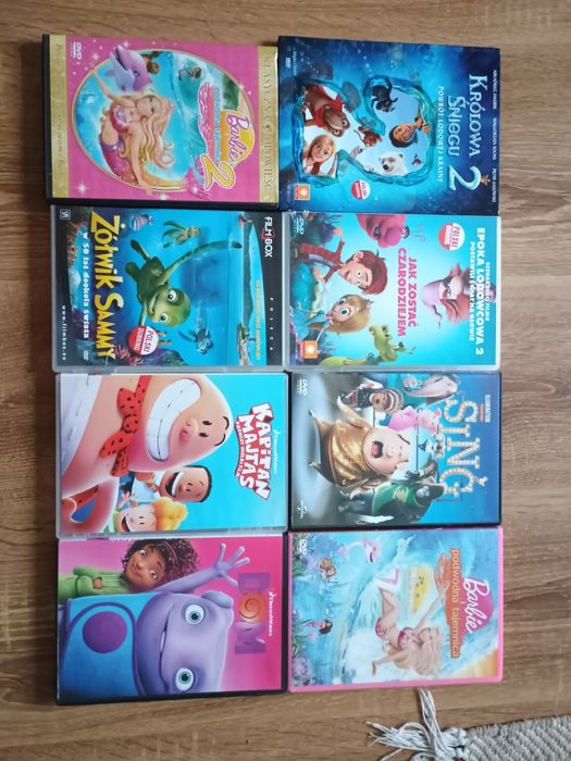 Bajki na DVD polecam :) 10 zł / szt