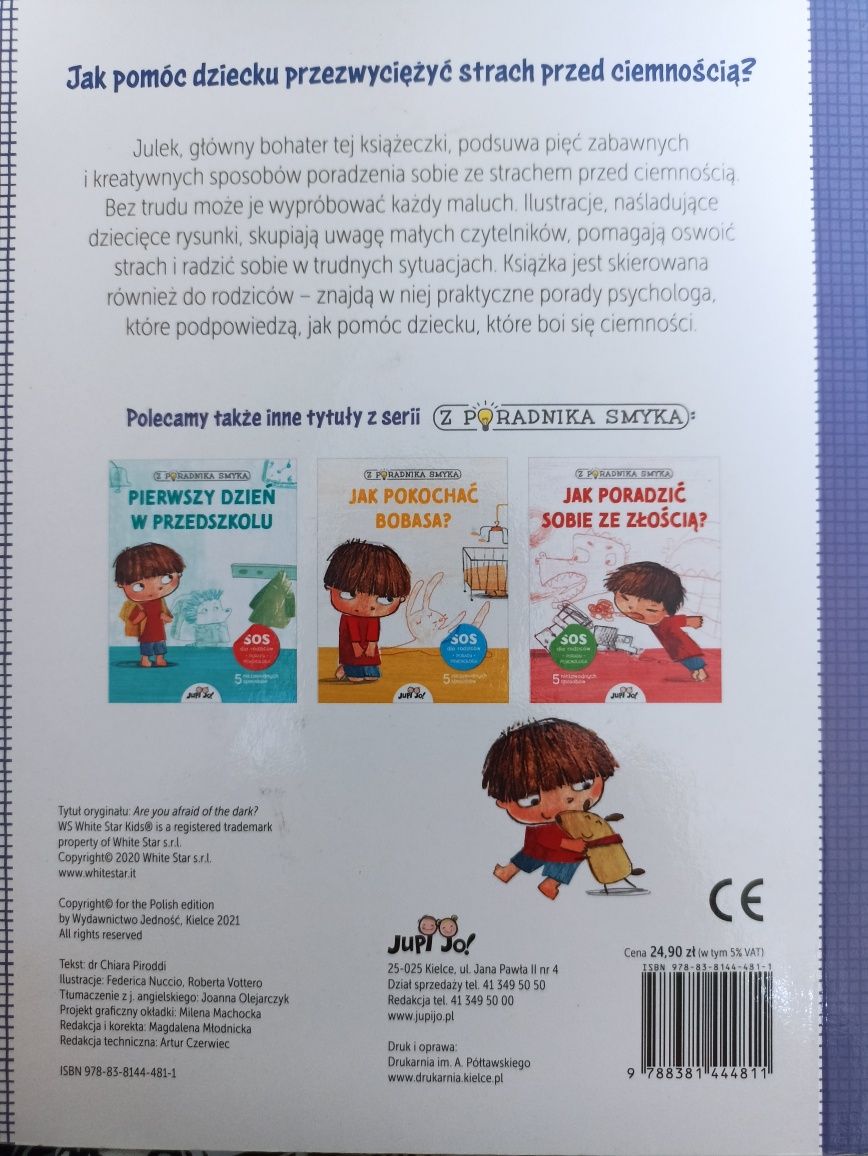 Książka Jak nie bać się ciemności?