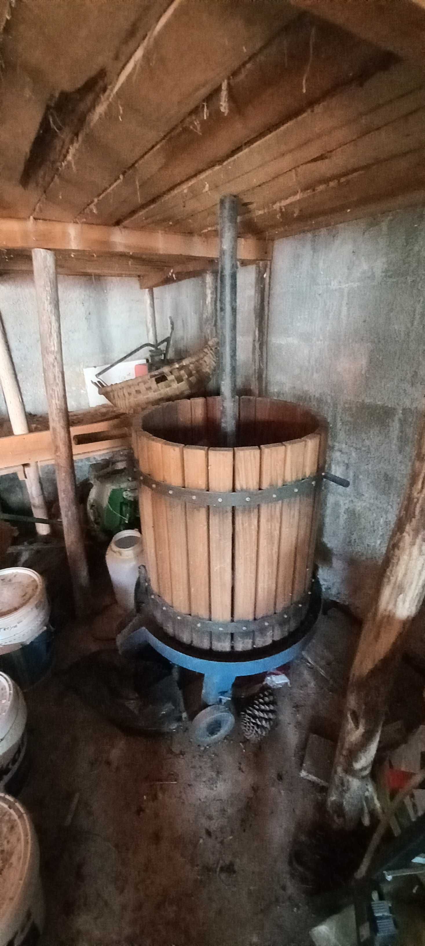 Prensa de espremer Vinho