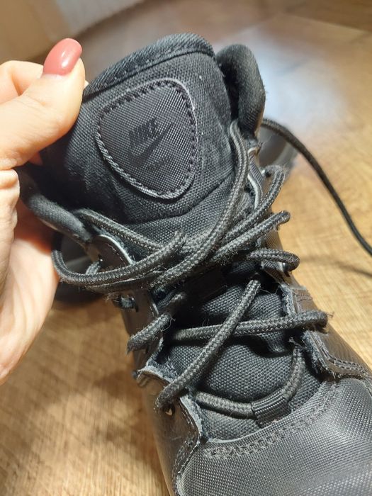 Черевики Nike Manoa Ltr. Ботинки найк 34р. Шкіряні чоботи найк.