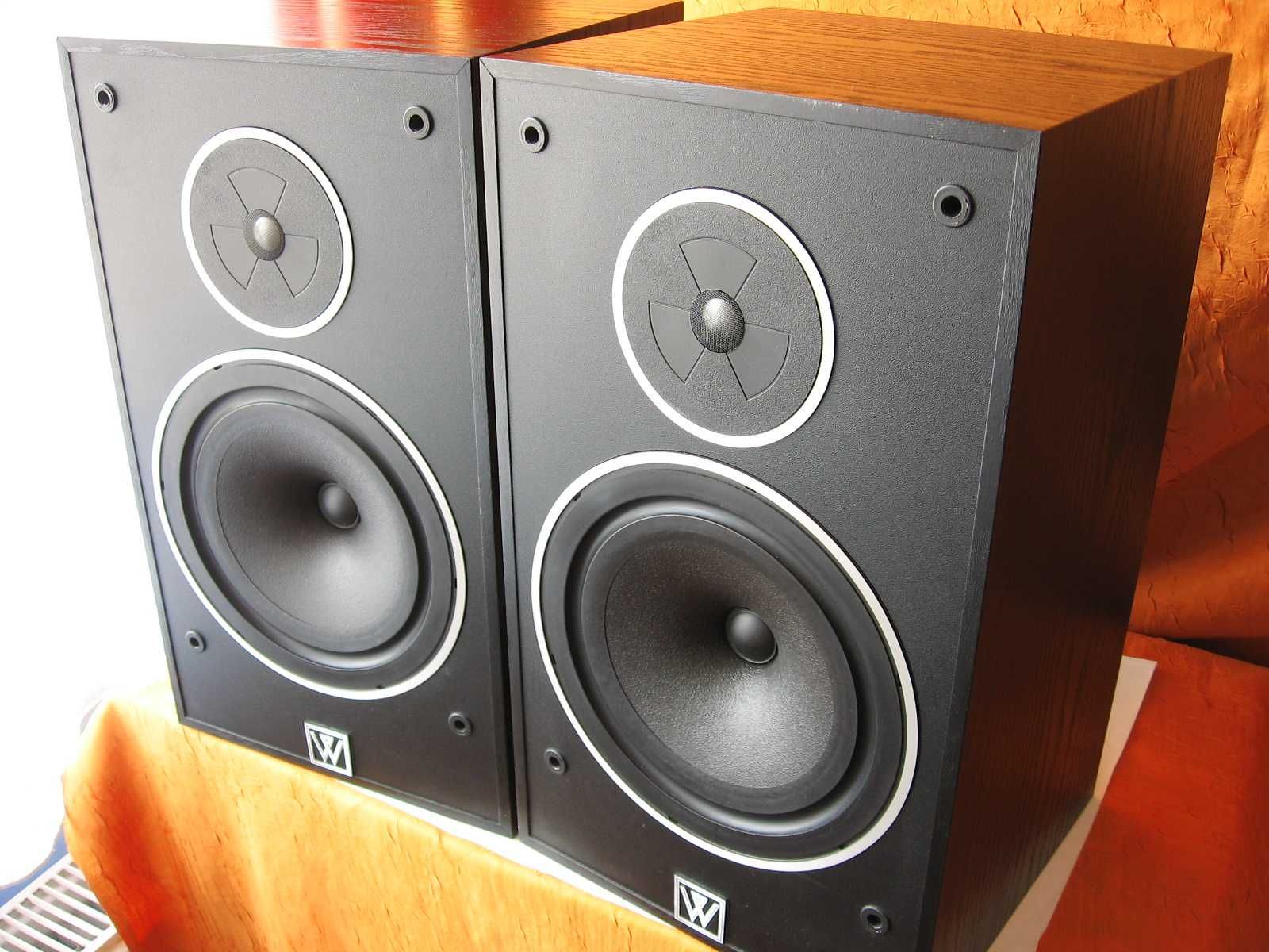 KOLUMNY Głośniki Wharfedale 505.2 solidne 20kg maskownice