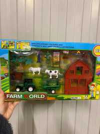 Zestaw figurki farma zwierzątka i traktor do zabawy
