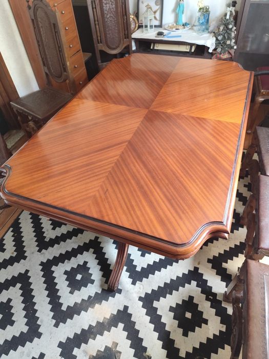 Mesa de sala, madeira maciça