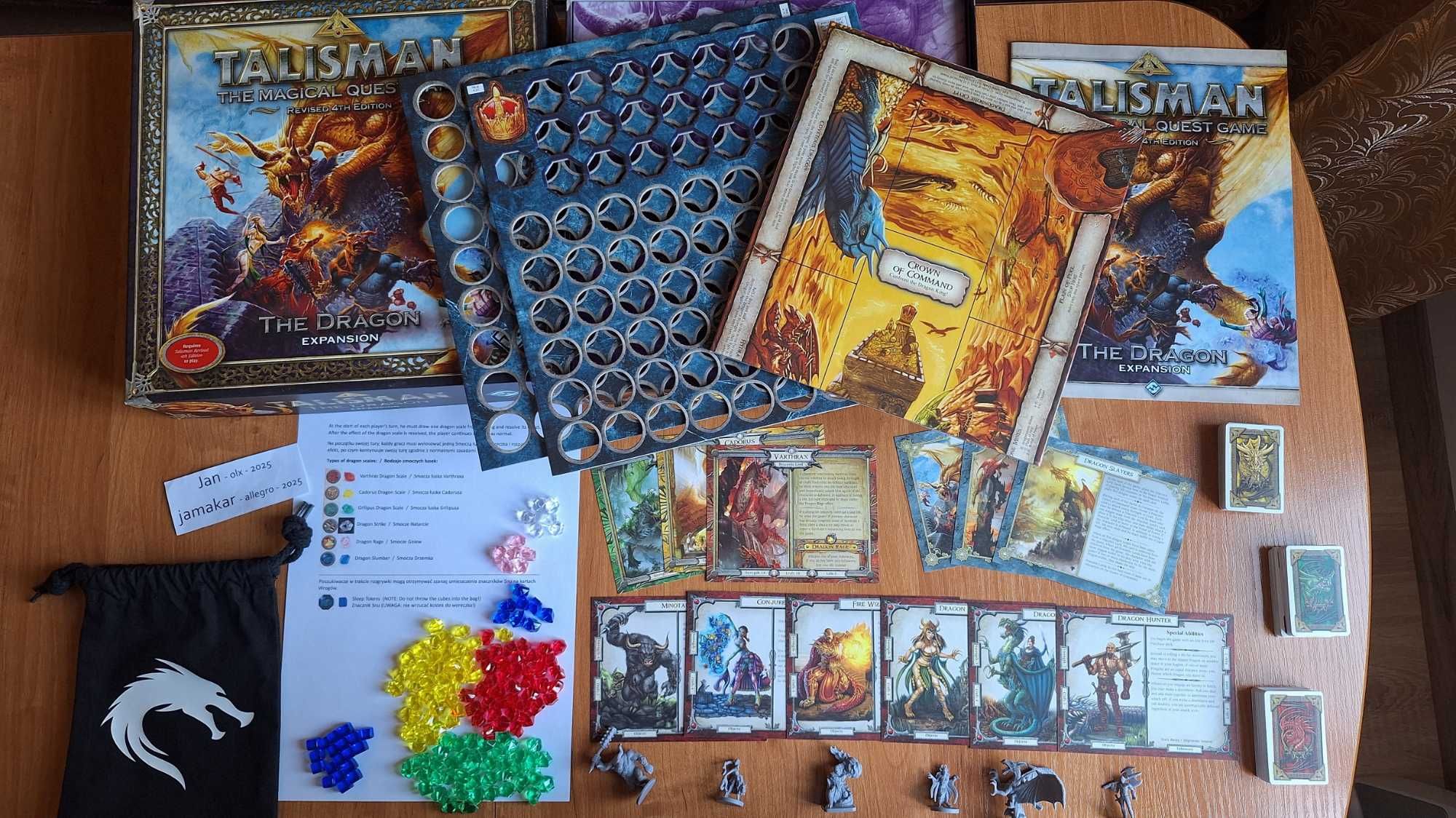 Talisman Magia i Miecz Smoki ENG - opis