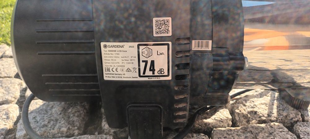 Pompa hydrofor gardena 6000/6e LCD Inox