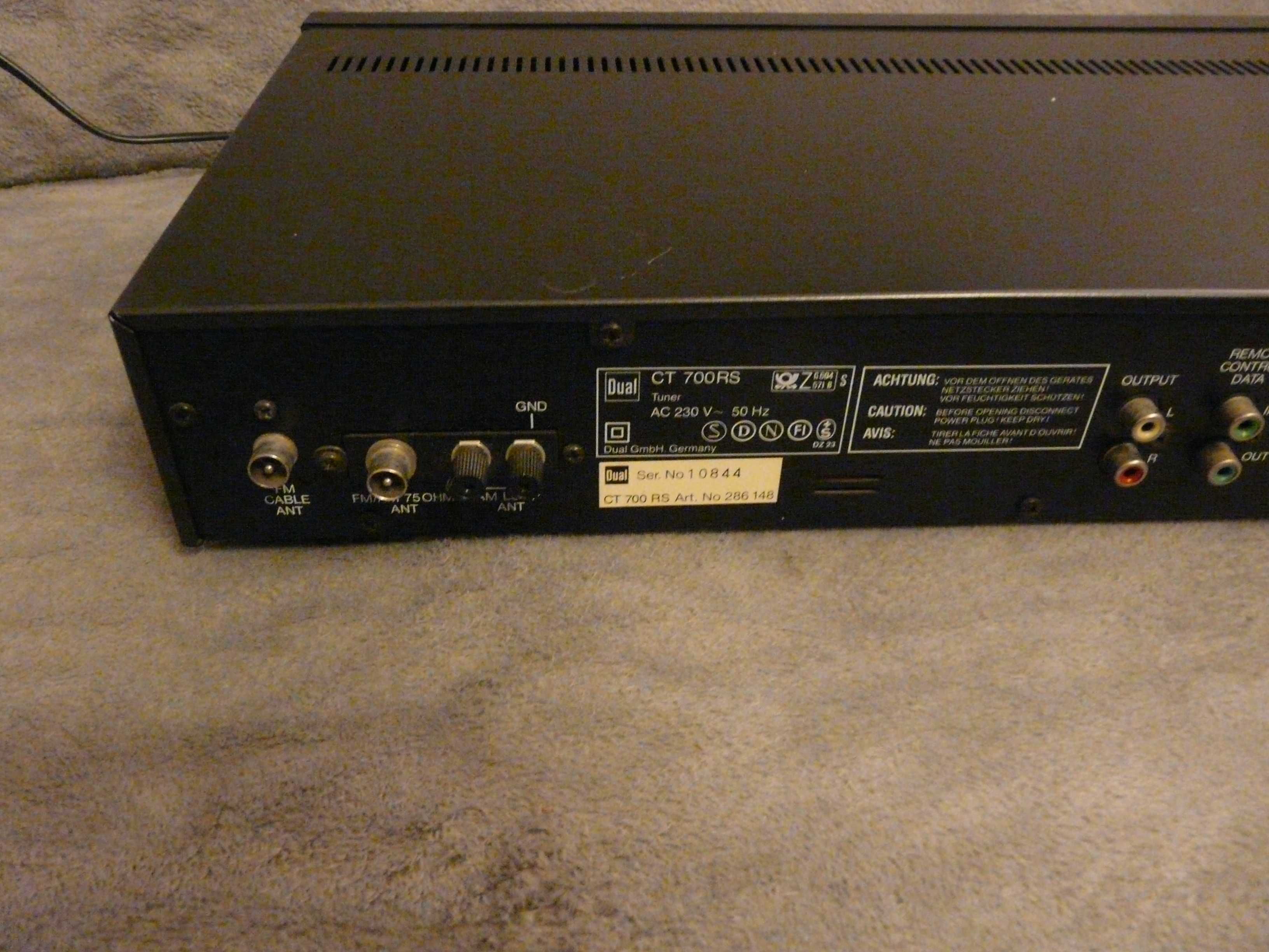 Tuner Dual CT 700 RS