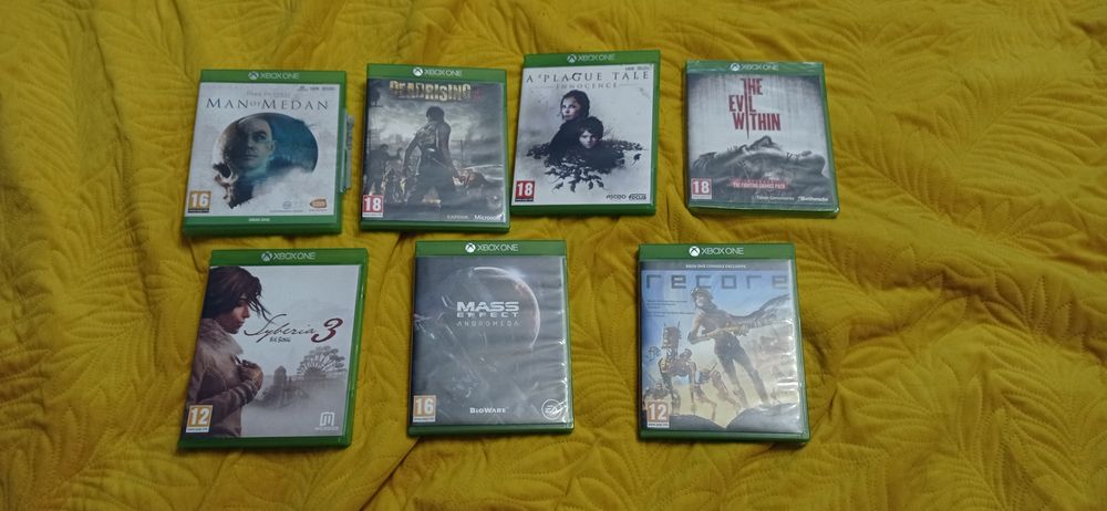 7 gier na Xboxa one Syberia 3 Dead rising 3 recore mass effect