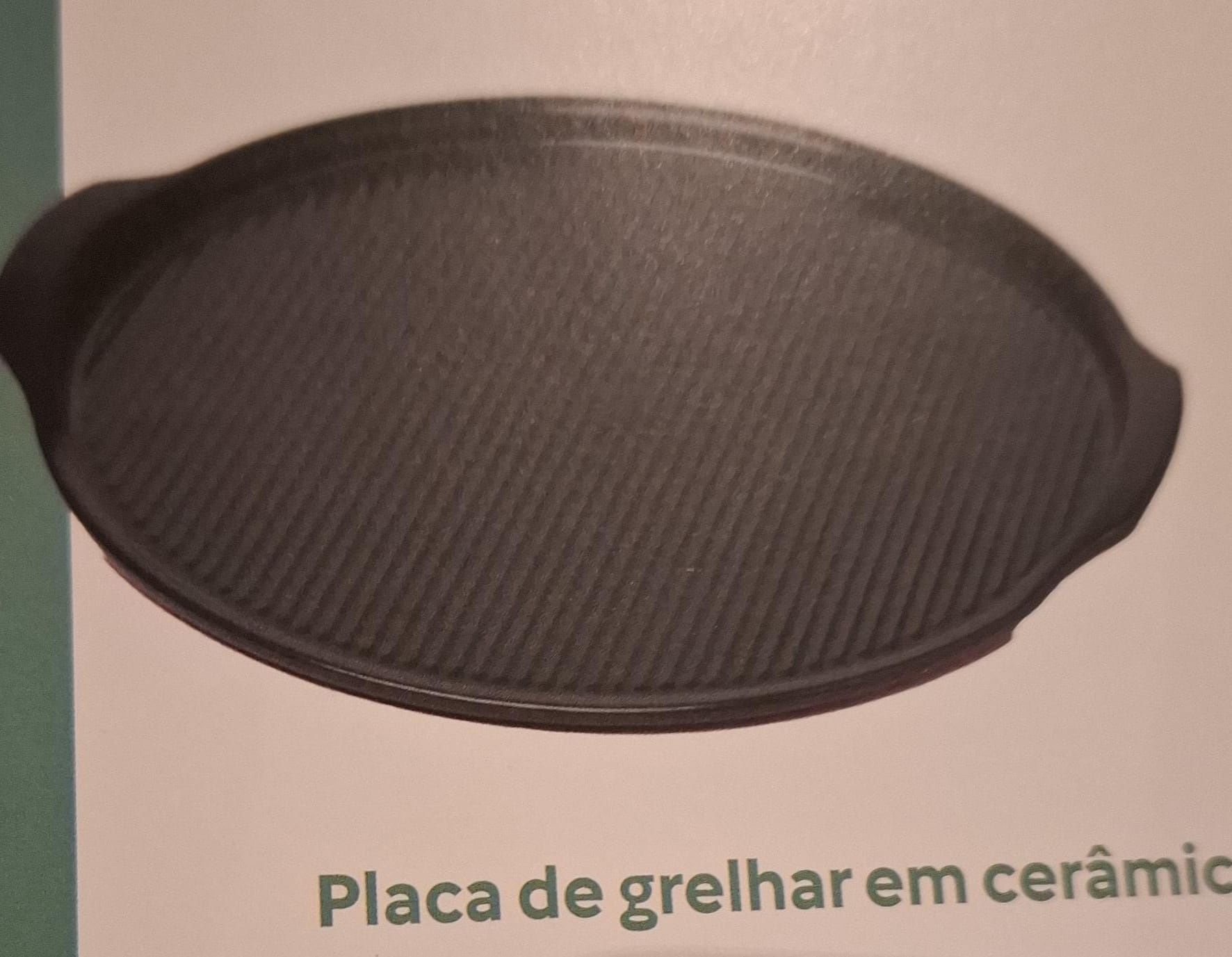 Vendo placa de grelhar em Cerâmica da Bimby  nova a estrear