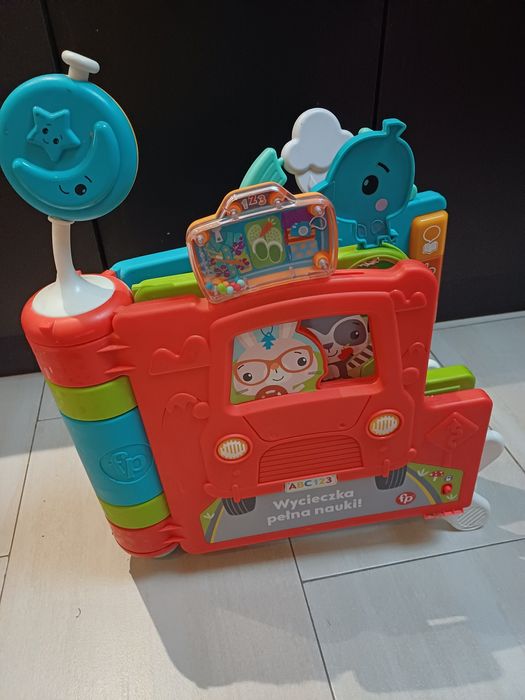 Interaktywna książka Fisher Price