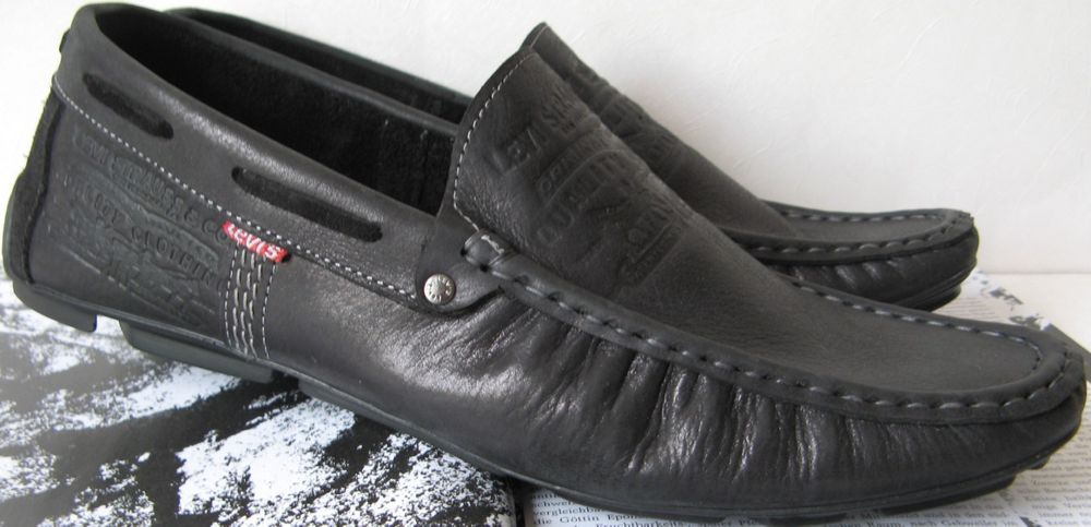 Levi’s мужские мокасины кожа левайс макасины летняя обувь levis левис