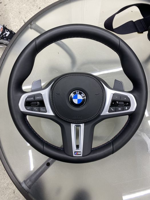 М руль BMW X5 G05 LCI вибро подогрев лепескт