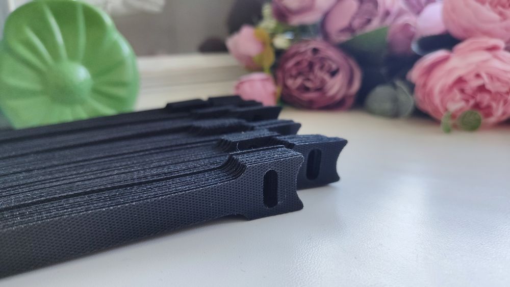 липучка для кабелів 15 см з петлею