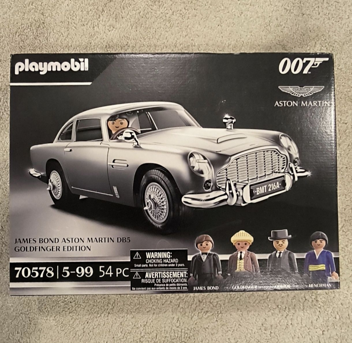 Playmobil - 70578 - James Bond Aston Martin DB5 - Goldfinger Edition