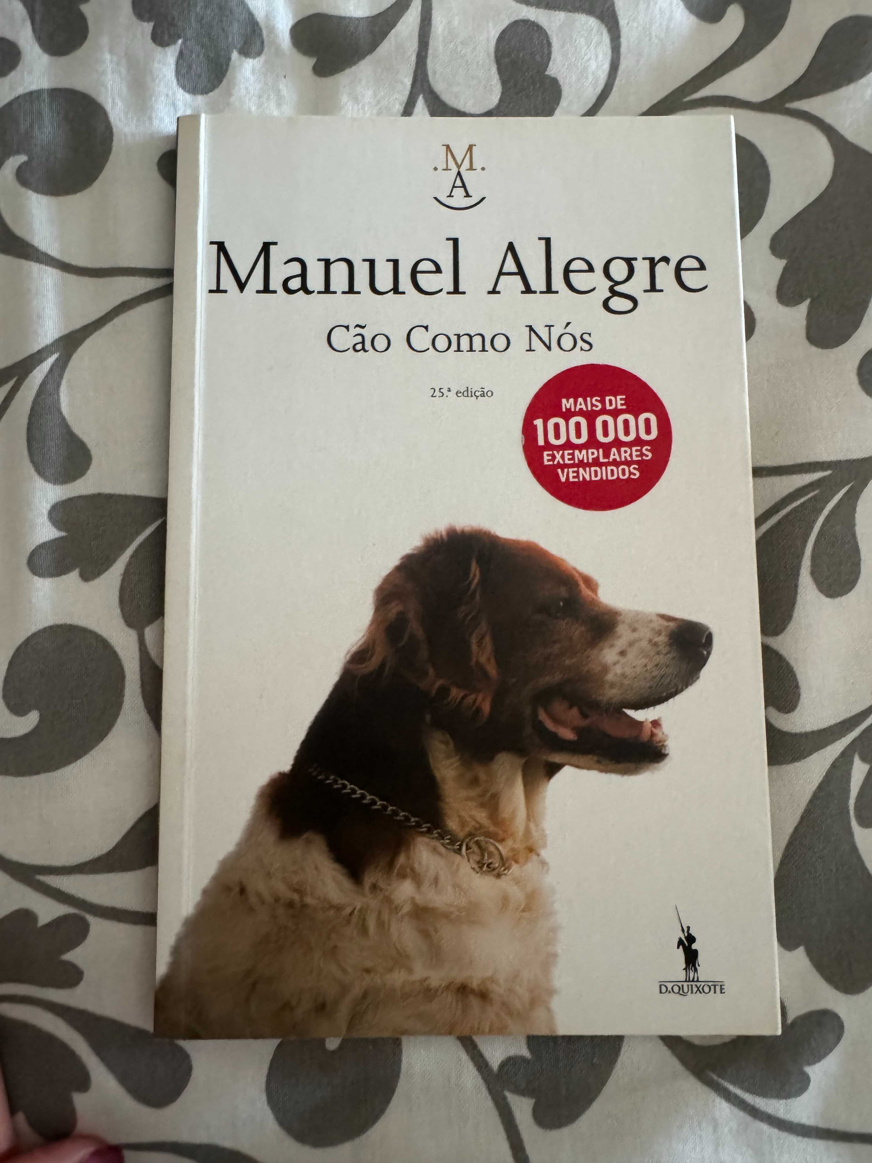 Livro Cão Como Nós - Manuel Alegre