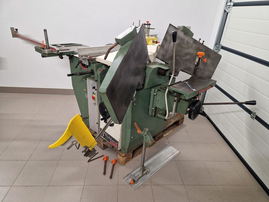 Wieloczynnościowa Wyrówniarka Grubościówka Piła Frezarka Wiertarka