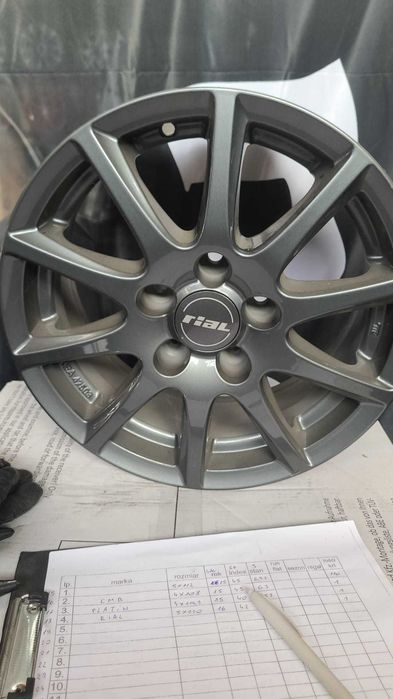 19. felgi rial 5x112 15 et 38 6,5j