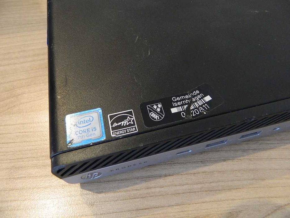 HP Prodesk 600 G3 mini Core i5-7500 8GB DDR4 256GB SSD
