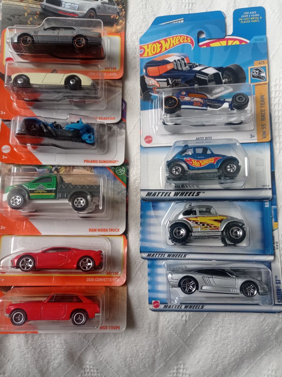 Hot Wheels Matchbox модельки лотом