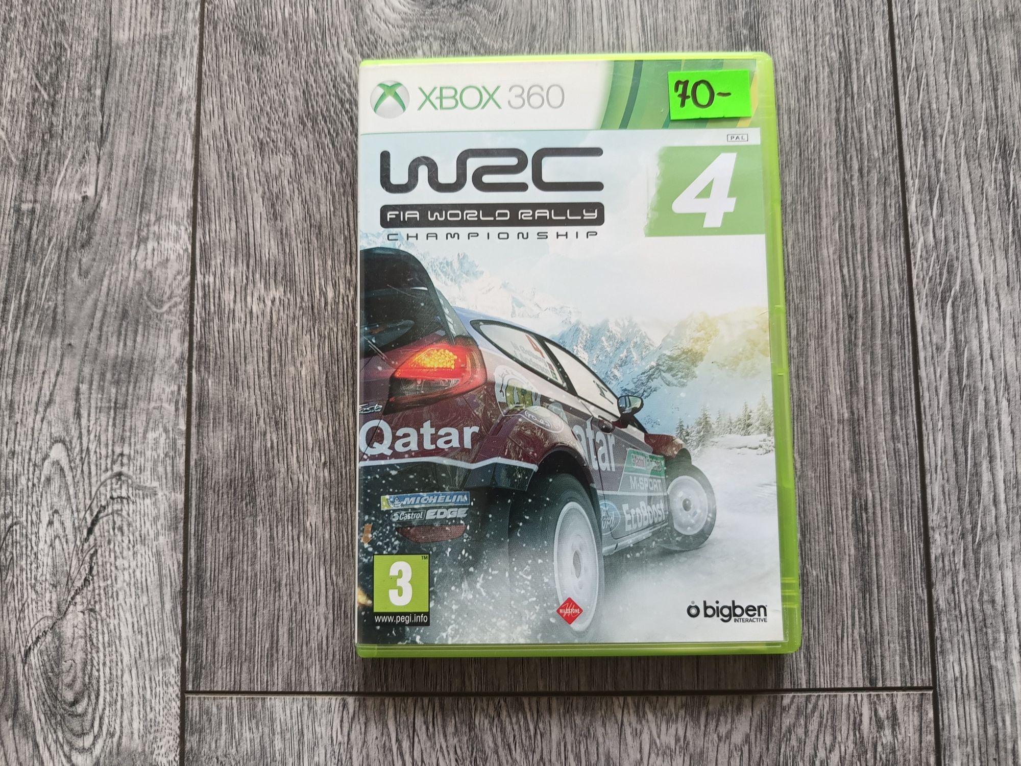 Gra Xbox 360 WRC 4