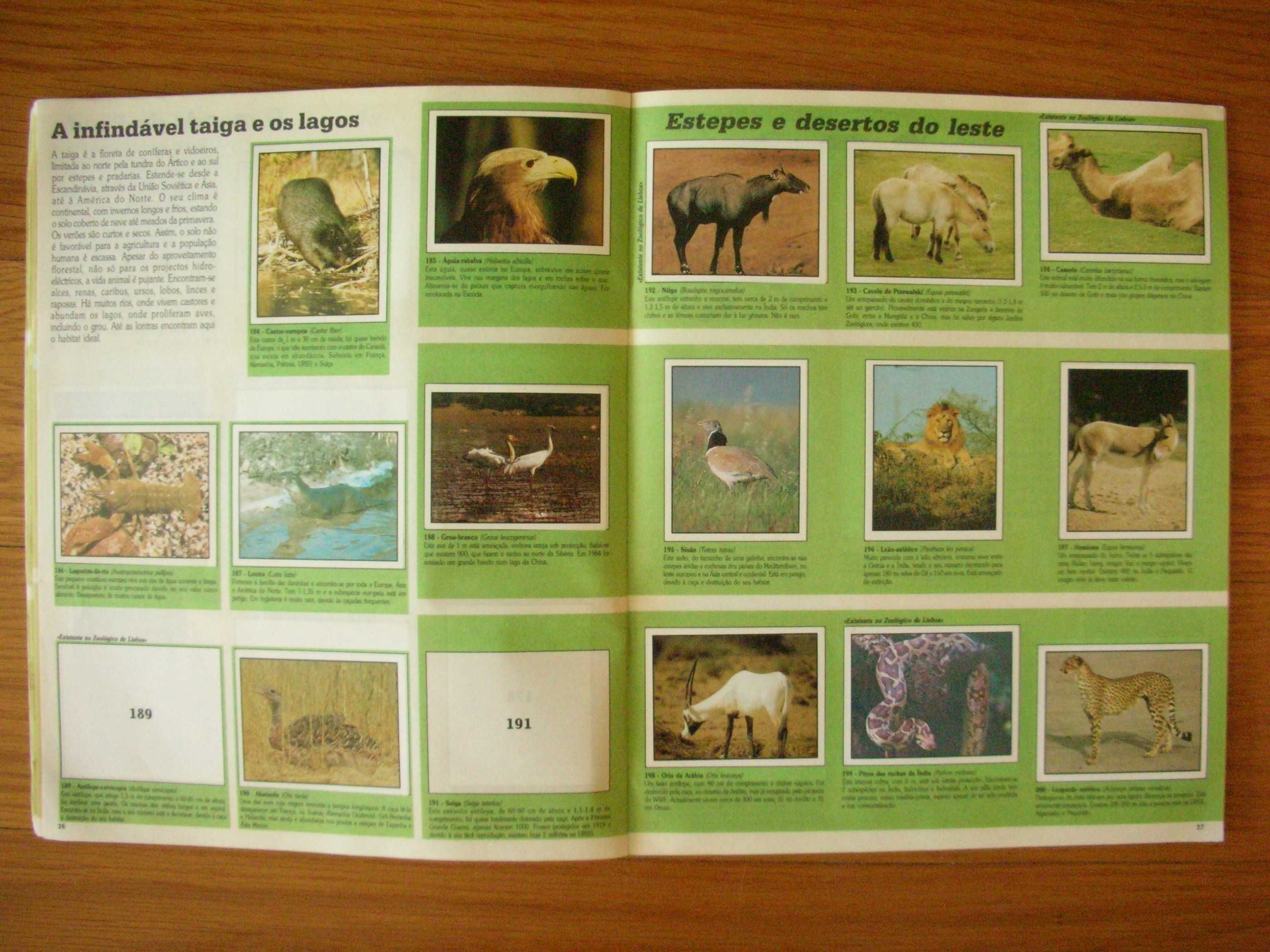 Caderneta WWF - Animais a Salvar (Panini)