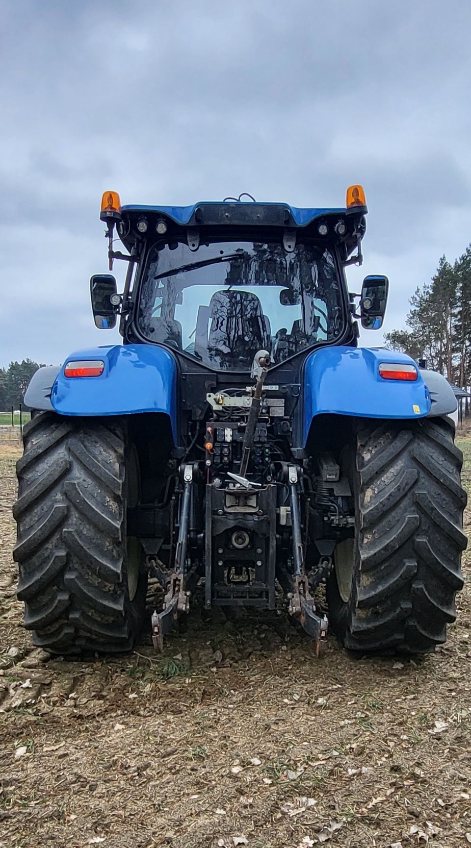 New Holland T7.245 AC GPS RTK  z Niemiec 2016r wom przód