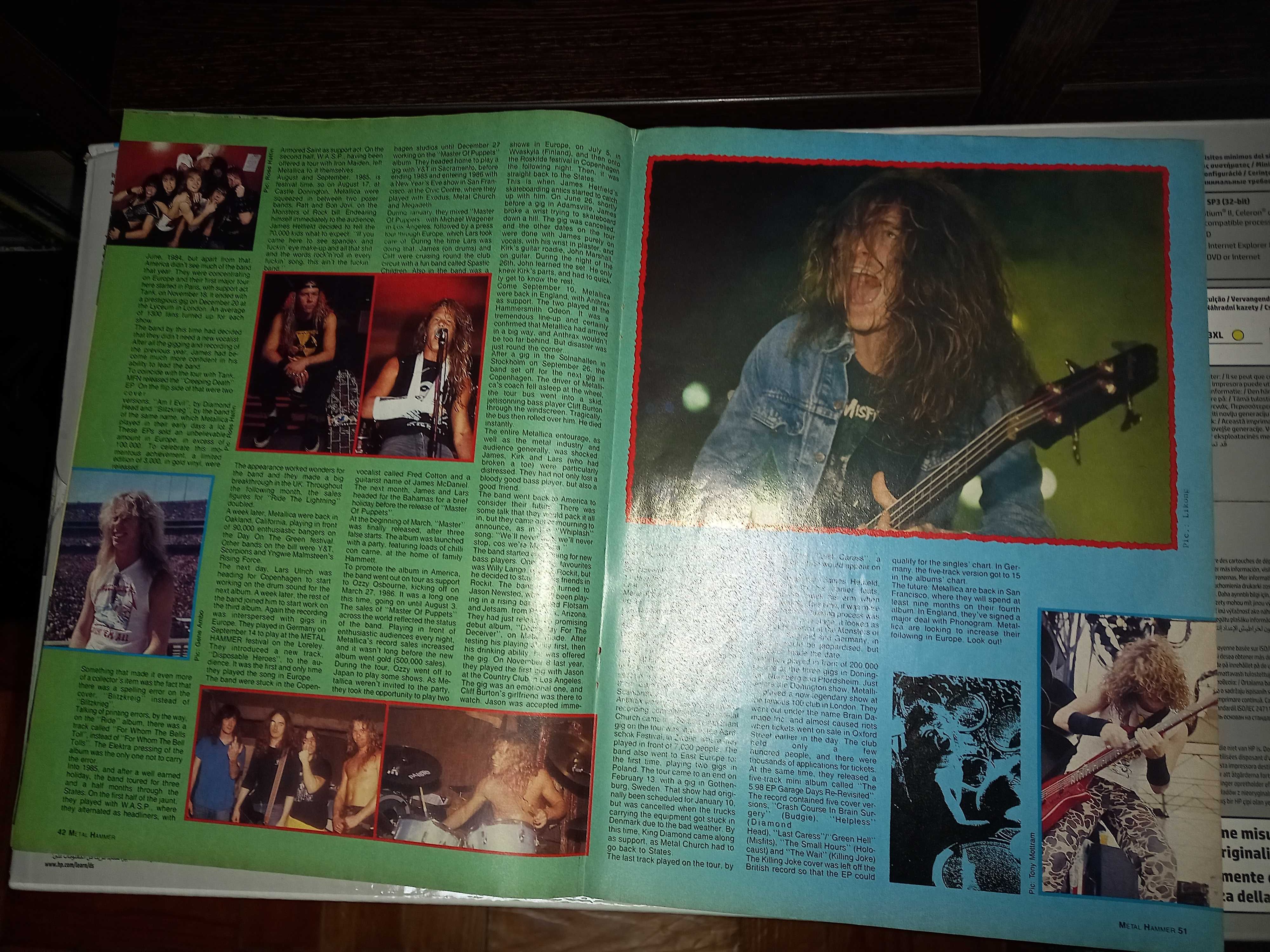 Metallica - Revista anos 80