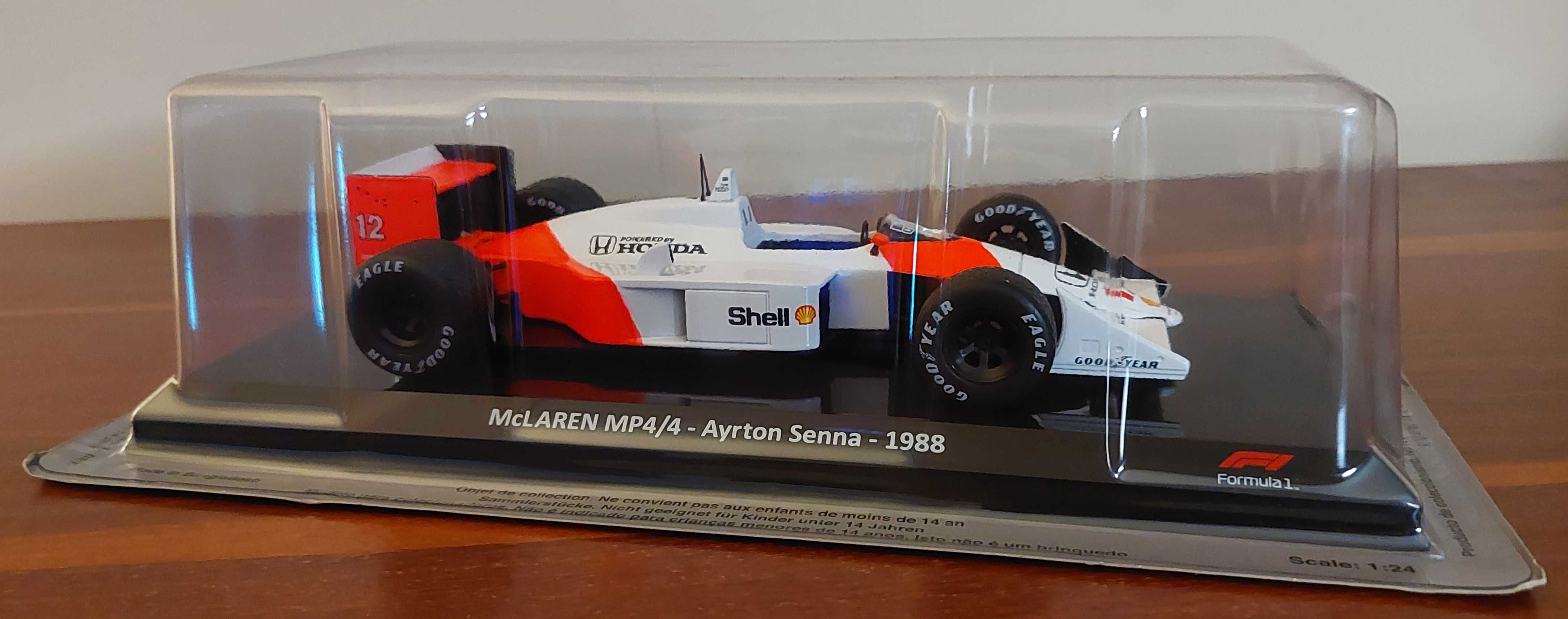 Fórmula 1 Mclaren MP4/4. Escala 1:24. Ayrton Senna