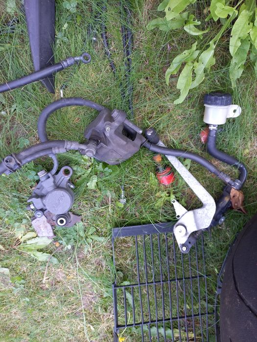 Yamaha xj6 silnik nadkole zbiornik paliwa set wahacz wtrysk