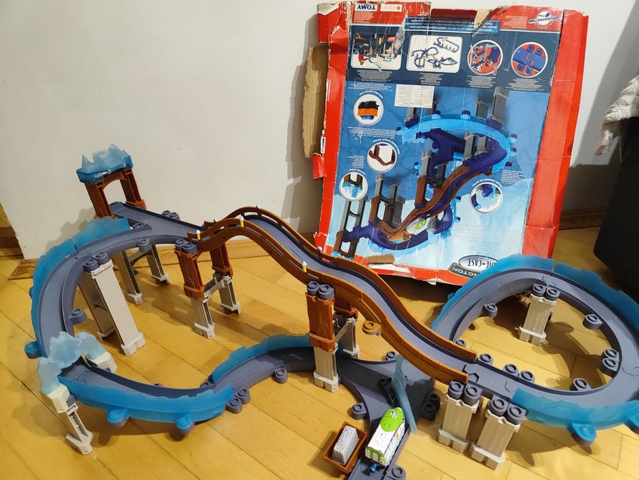 Chuggington Залізниця "Льодова печера" трек Чаггінгтон поїзд потяг