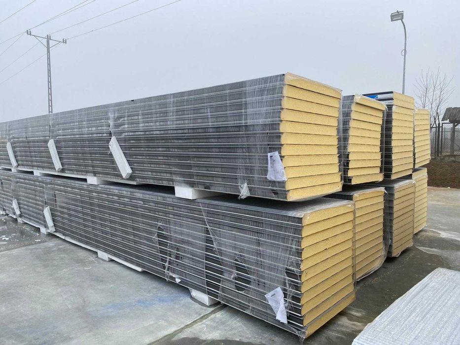 сендвич панели б/у,новые и второй сорт/продажа и монтаж