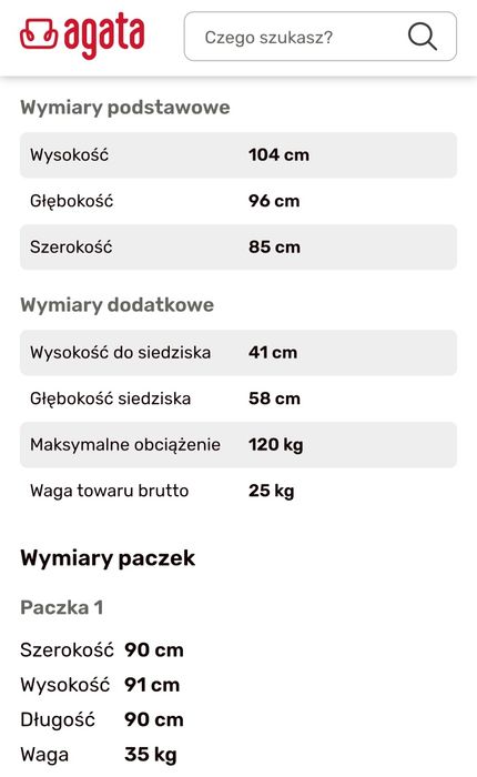 Fotel uszak arte agata meble