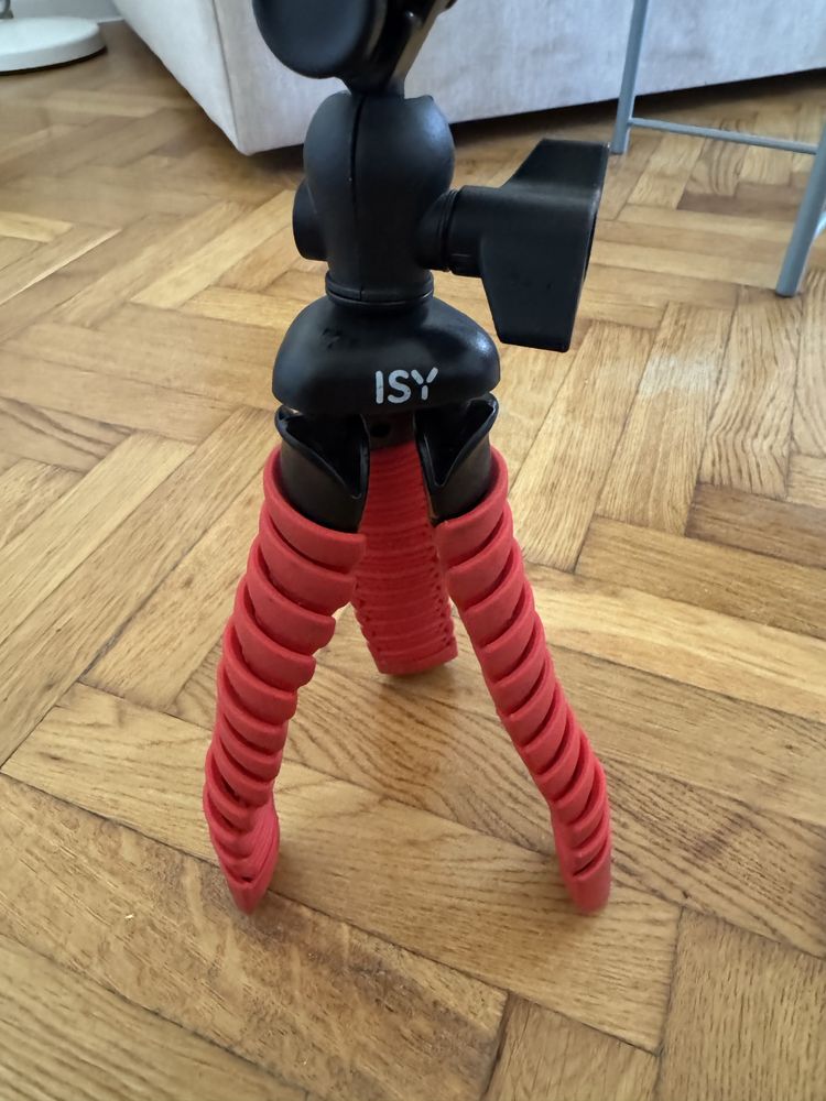 Mini statyw ISY, tripod, 1/4”
