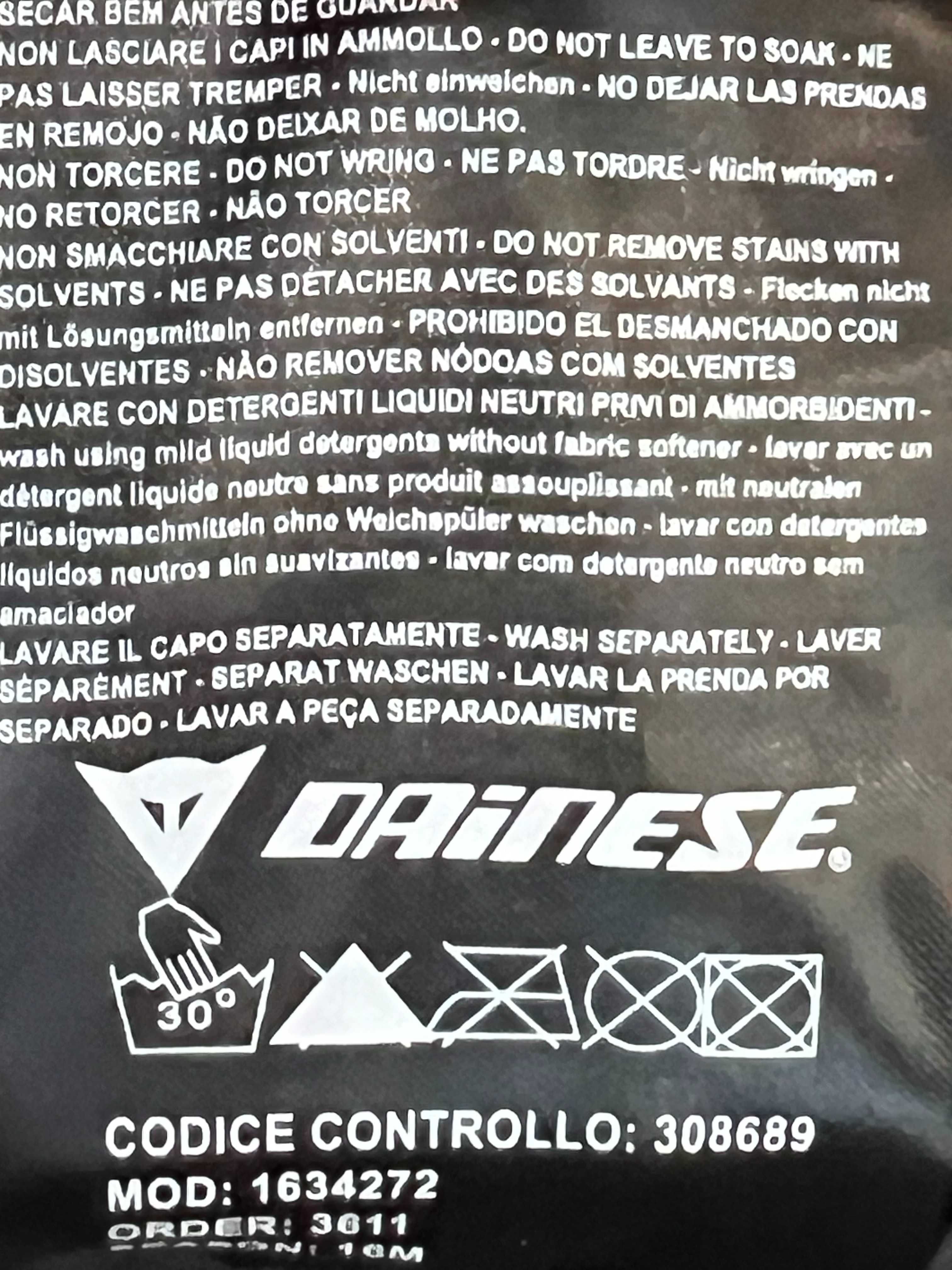 Spodnie przeciwdeszczowe motocyklowe DAINESE rozm. L