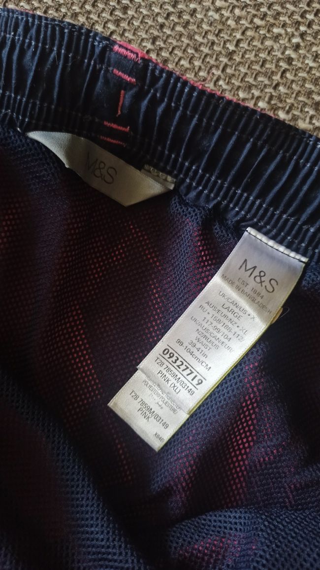 Шорти Marks and Spencer XL-XXL рожеві