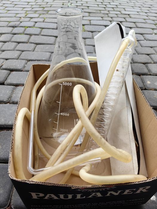 Zestaw szklany do destylacji