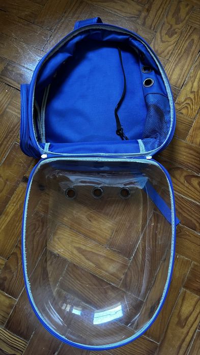 Mochila transportadora de gatos ou cães (pequeno porte)