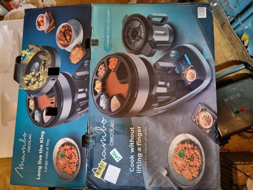Wielofunkcyjny robot kuchenny Cecotec akcesoria