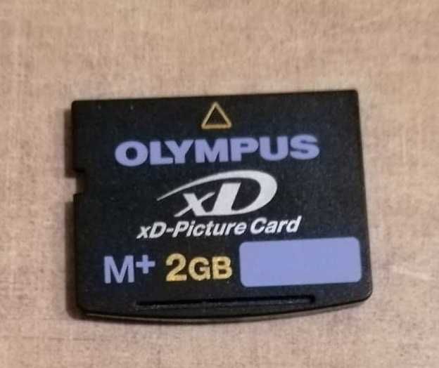 karta OLYMPUS XD PICTURES M+ 2GB nowa + etui